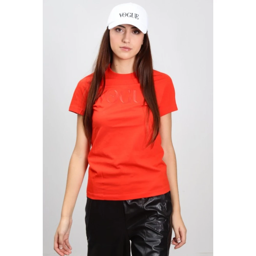 Puma Vogue Dames Stijlvol T-Shirt Orange Dames