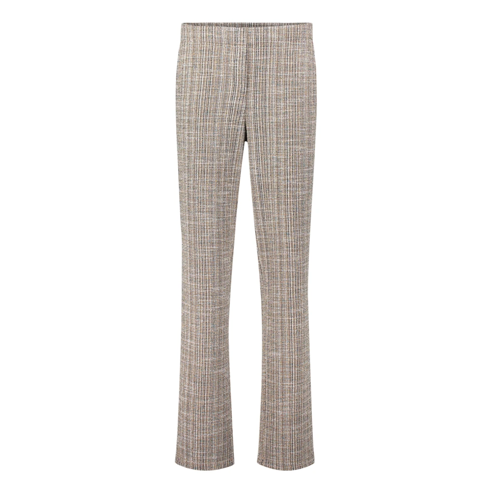 Betty & Co Broek met structuur om in te stappen Gray Dames