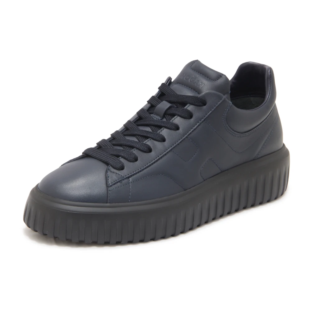Hogan H-Stripes Allacciato H Heren Schoenen Blauw
