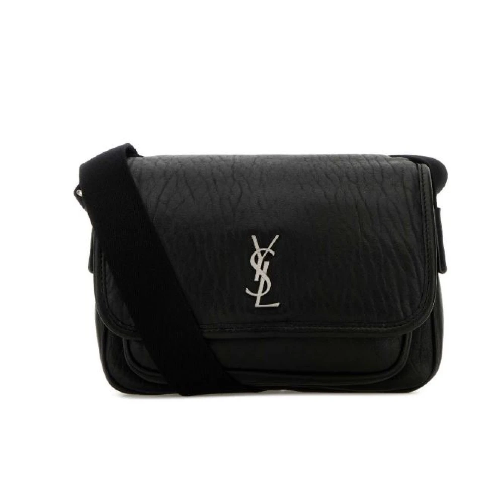 Saint Laurent Zwarte Designer Tassen Collectie Black Heren