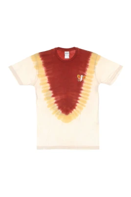 Tie-dye Dream Tee Burgundy/Peach