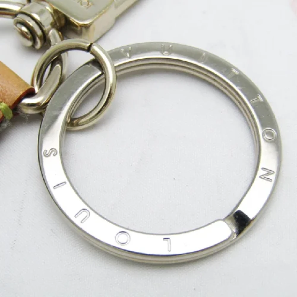 Louis Vuitton Vintage Pre-owned Leather key-holders Gray Dames