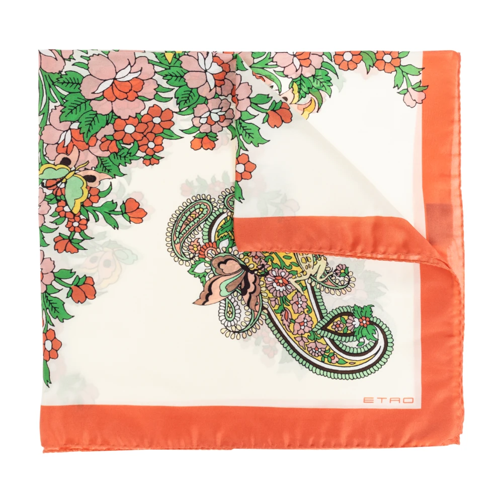 ETRO Zijden sjaal Multicolor Dames