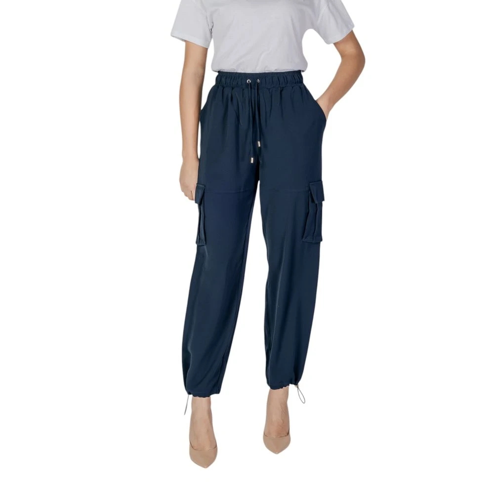 Liu Jo Women's Blue Navetta Lungo Trousers - Sweatpants - Xs - Trousers
