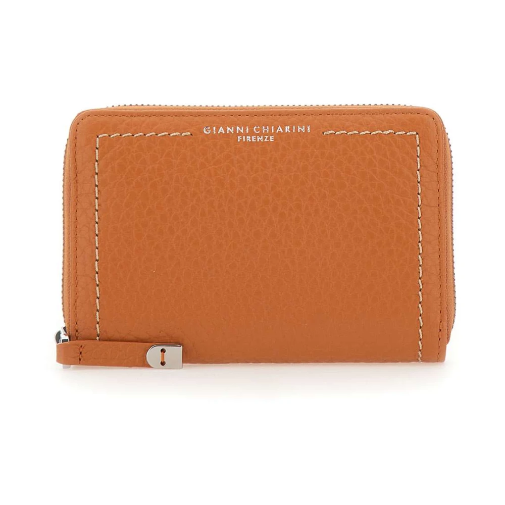 Gianni Chiarini Women's Orange Wallets & Cardholders, One Size, Bubble Wallet