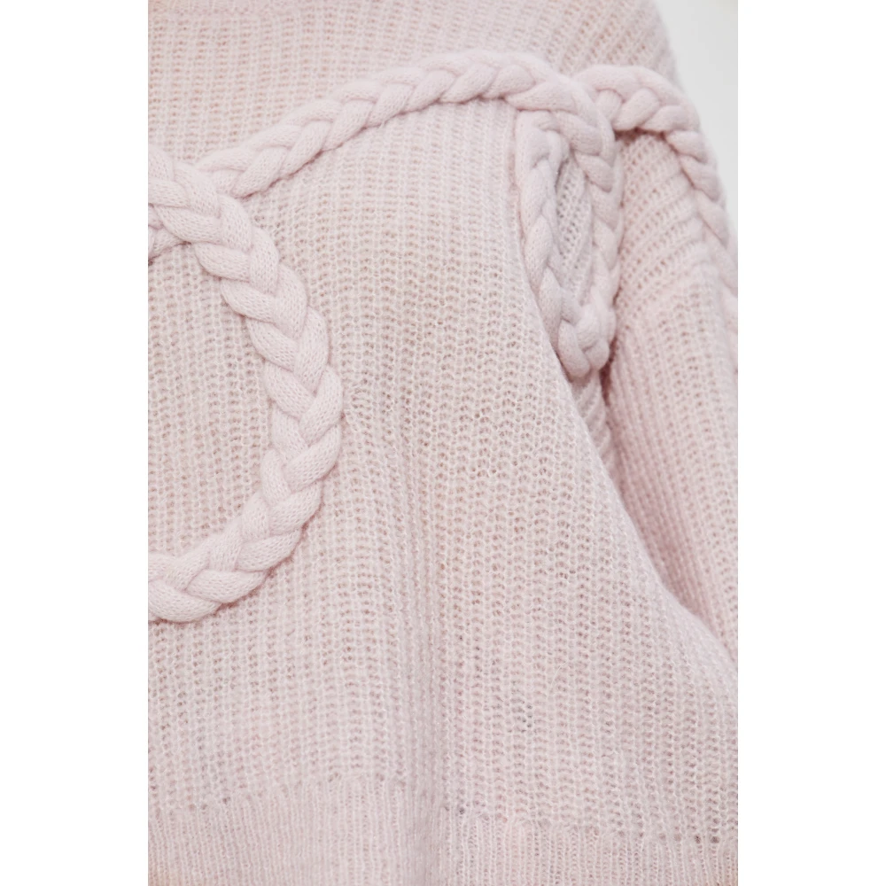 Munthe Trui met stiksels Pink Dames