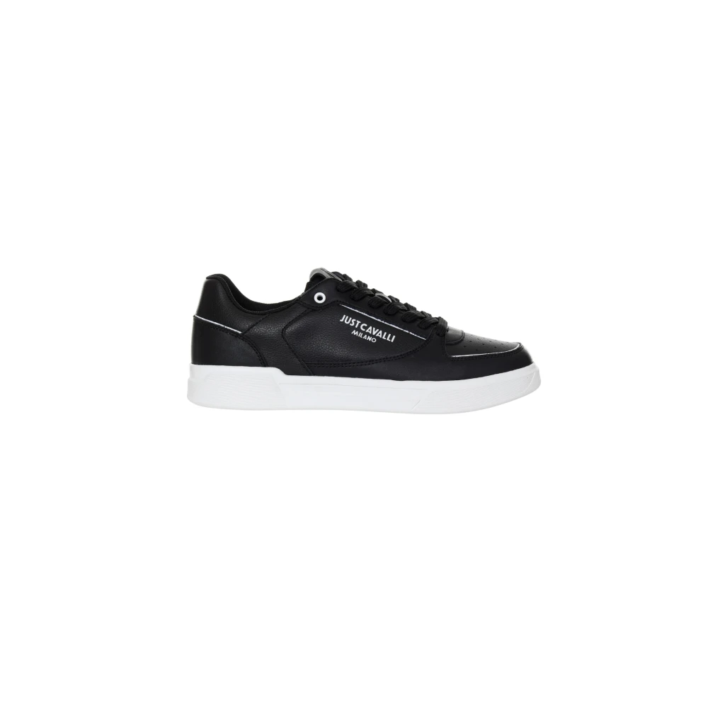 Just Cavalli Sneakers met logo-print Heren Schoenen Zwart