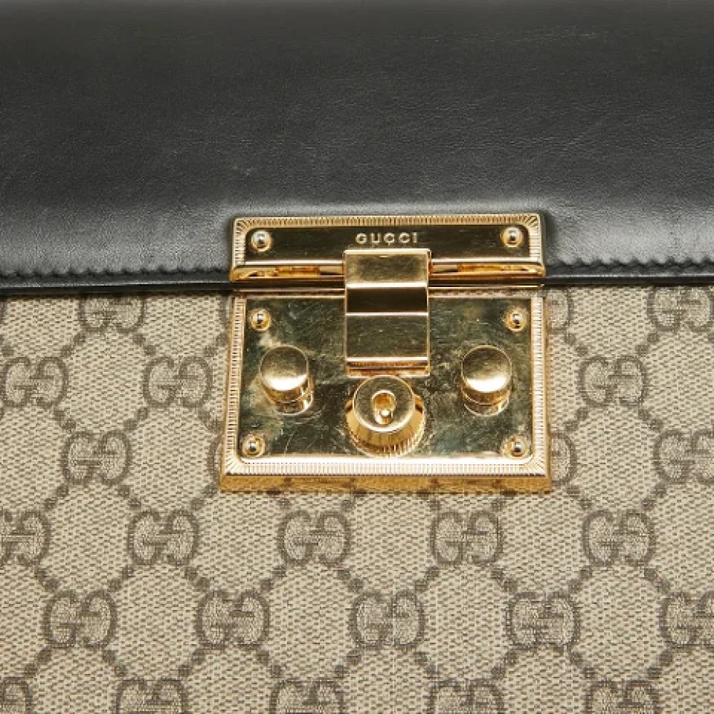 Gucci Vintage Pre-owned Coated canvas handbags Multicolor Dames