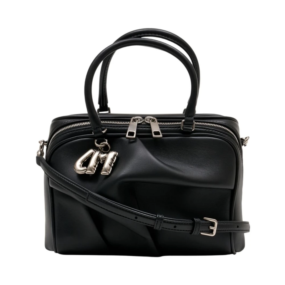 Marc Jacobs Women's Black Handbags, One Size, Small Bauletto Wave Bag