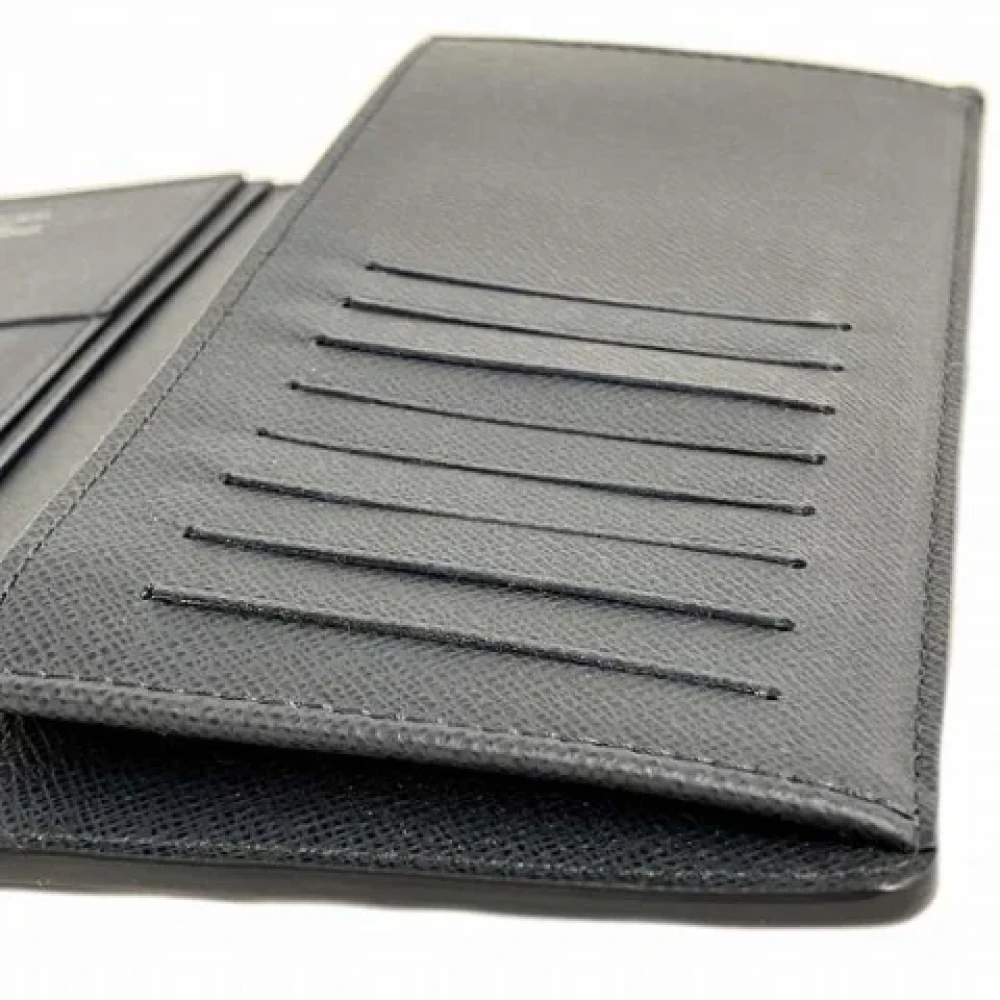 Louis Vuitton Vintage Pre-owned Leather wallets Blue Dames