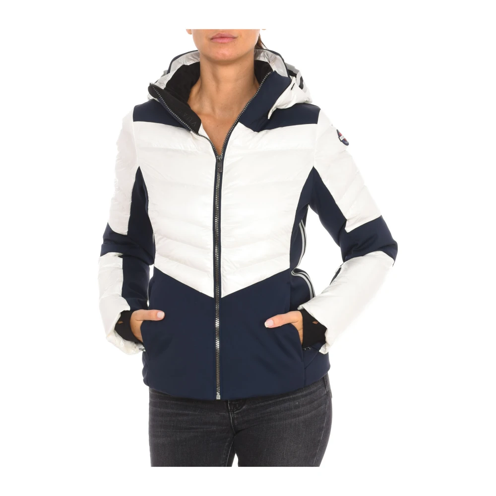 Vuarnet Gewatteerde jas met afneembare capuchon Multicolor Dames
