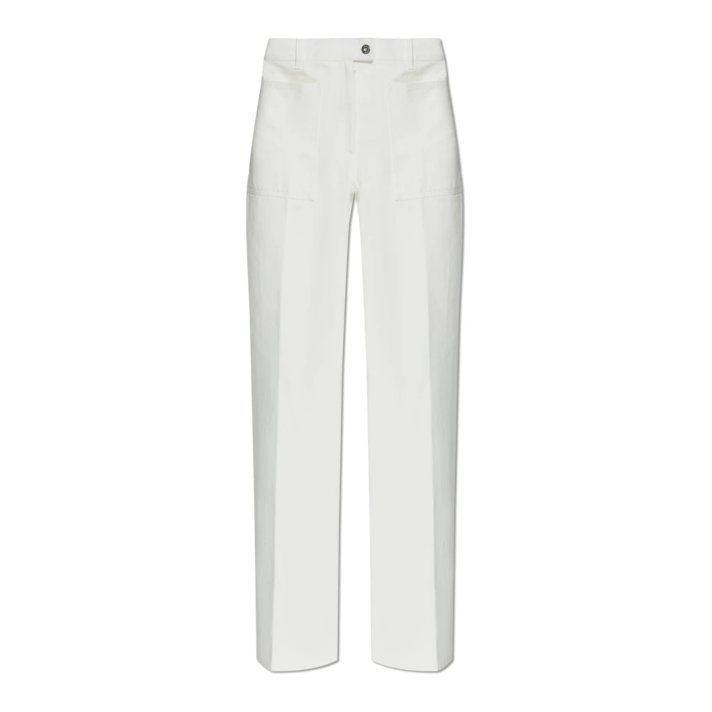 Salvatore Ferragamo Klassieke Denim Jeans voor dagelijks gebruik White Dames