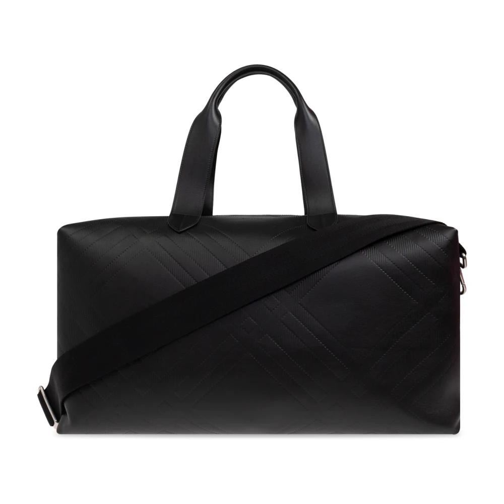 Burberry Leren handbagage Black Heren