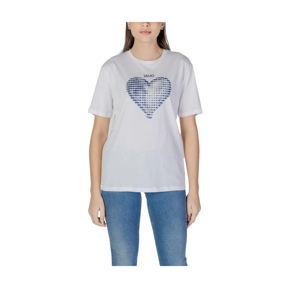 Liu Jo - Tops > T-Shirts - Blue - Liu Jo - Modalova