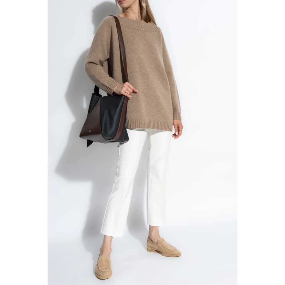 Max Mara Wollen trui Radames Beige Dames