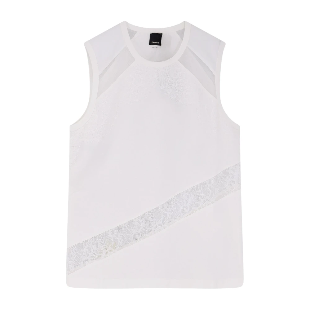 Pinko Women's White Molly Tank