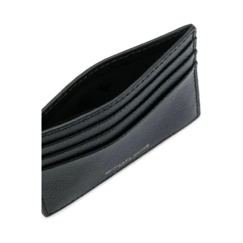 Michael Kors Harrison Crossgrain Lederen Portemonnee Black Heren
