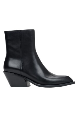black-leather-low-cut-cowboy-boots