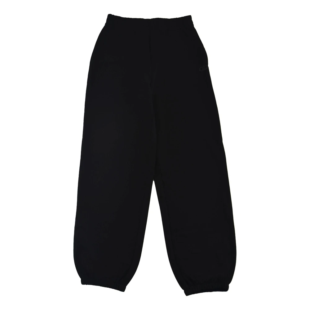 Liu Jo Essentiella elastiska enfärgade byxor Black, Unisex