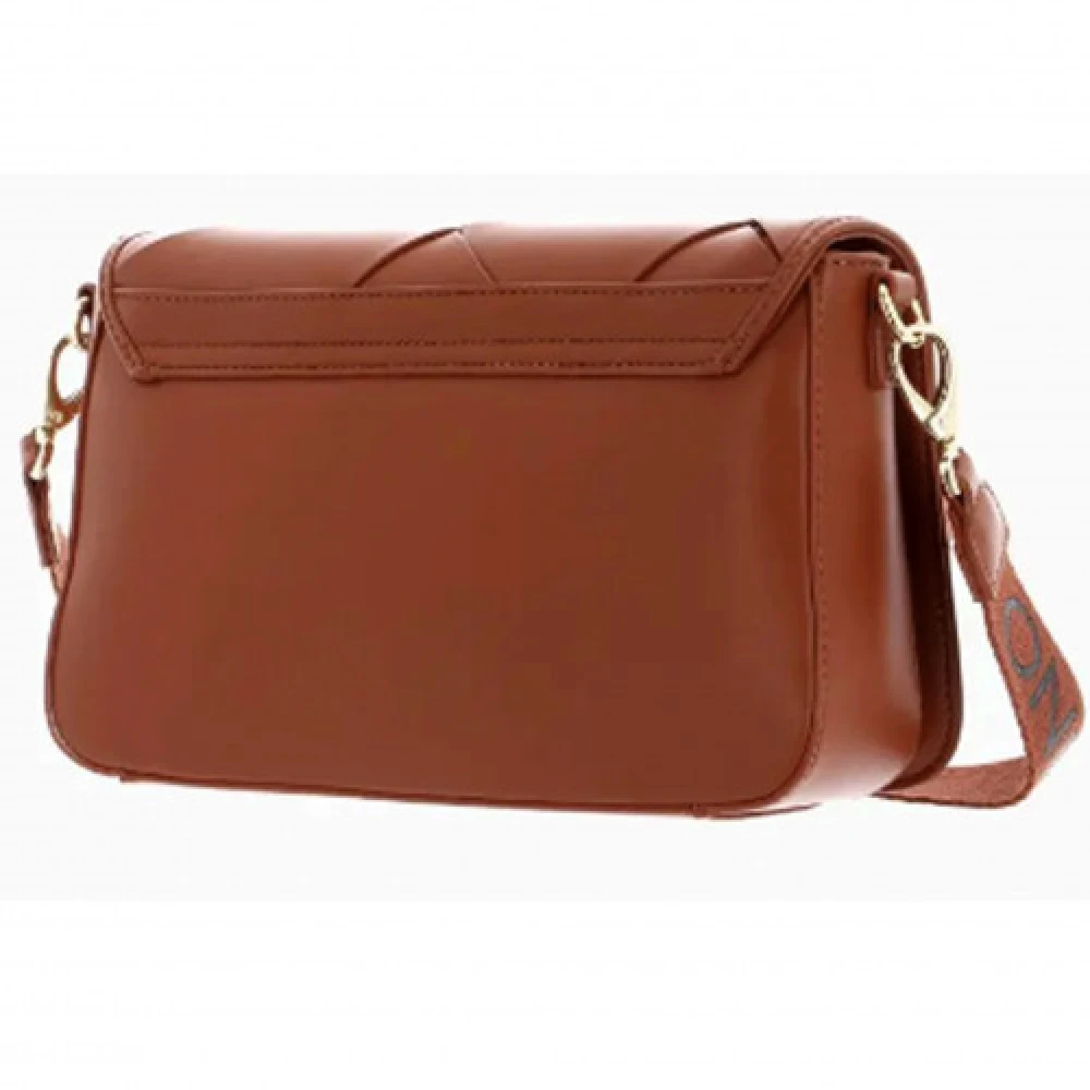 Valentino by Mario Valentino Bruine Leren Schoudertas Brown Dames