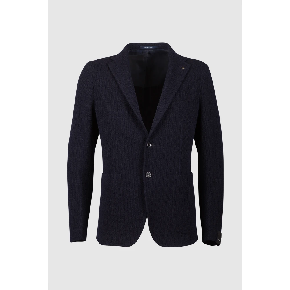 Tagliatore Jassen Blauw Blue Heren