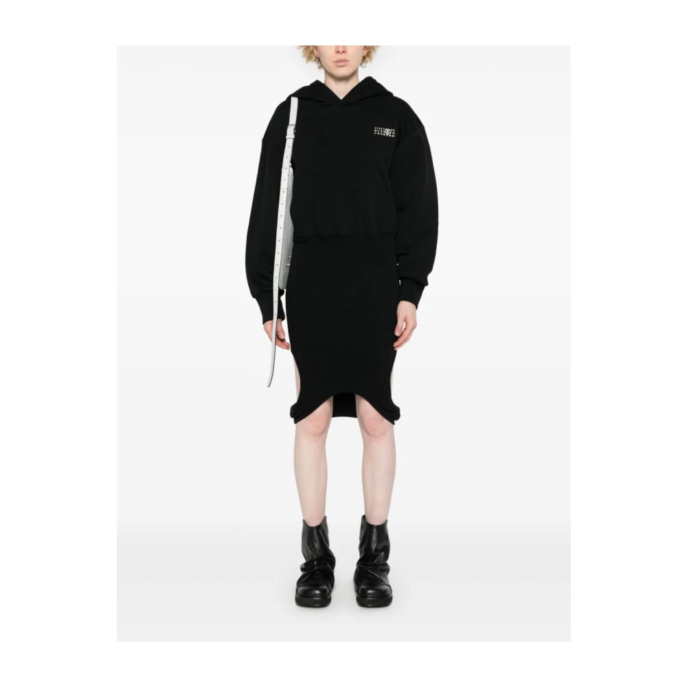 MM6 Maison Margiela Casual Sweatshirt voor dagelijks gebruik Black Dames