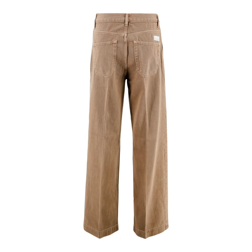 Nine In The Morning Bruine Broek voor een Stijlvolle Look Brown Dames