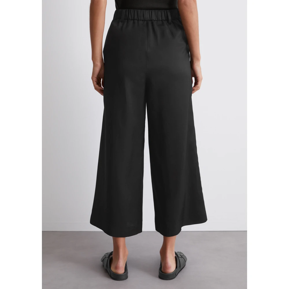 Marc O'Polo Relaxte broek Black Dames