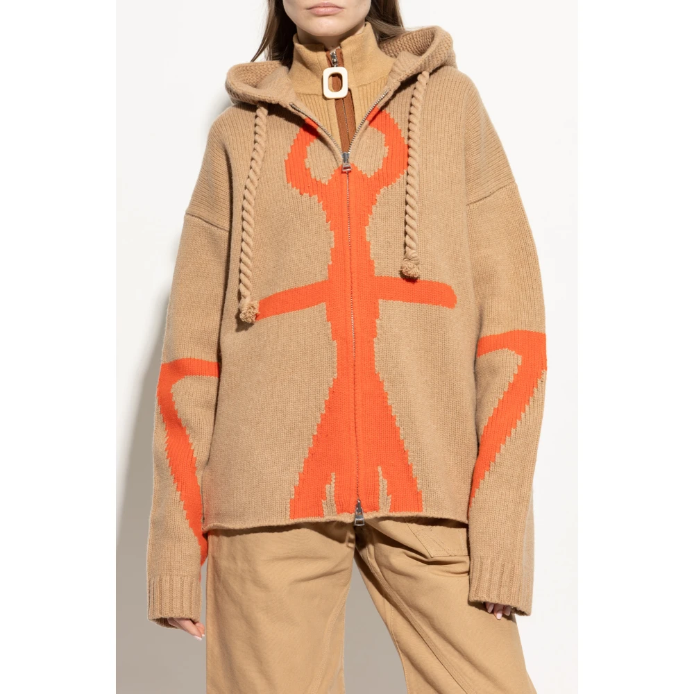 JW Anderson Wollen vest Beige Dames