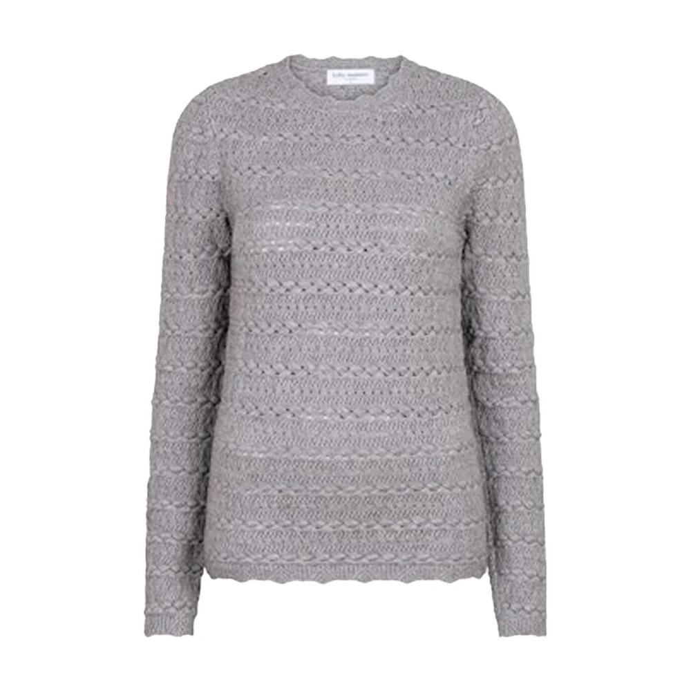 Lofty Manner Marla Pullover Sweater Gray Dames