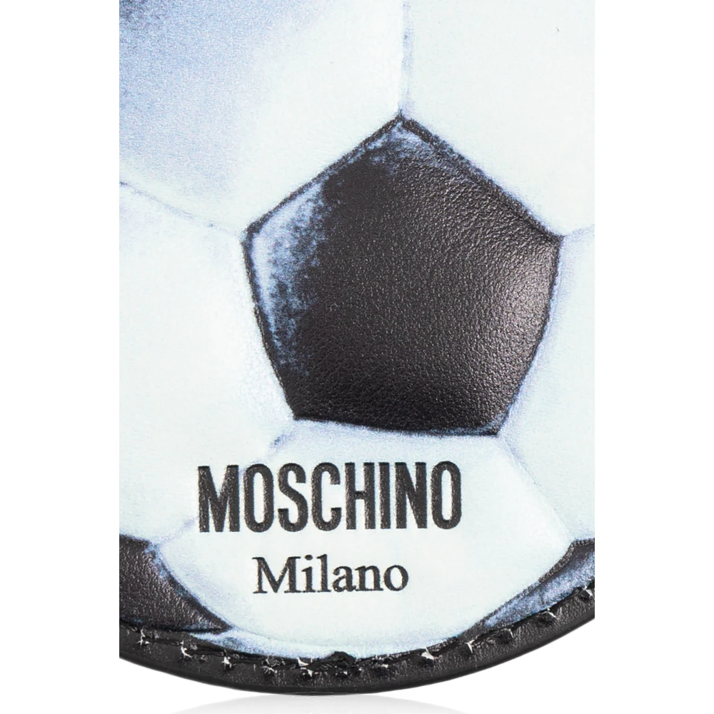 Moschino Balvormige sleutelhanger White Heren