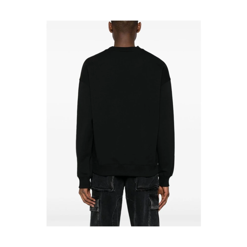 Axel Arigato Zwarte Katoenen Sweatshirt met Logo Print Black Heren