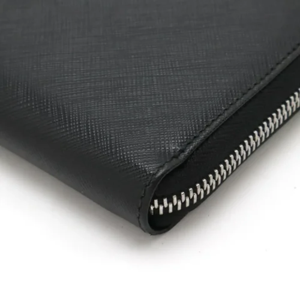 Salvatore Ferragamo Pre-owned Leather wallets Black Dames