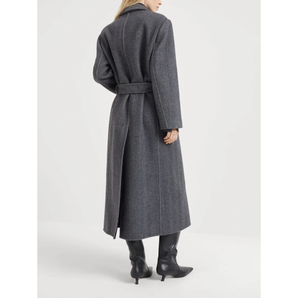 BRUNELLO CUCINELLI Elegante Jassen Collectie Gray Dames