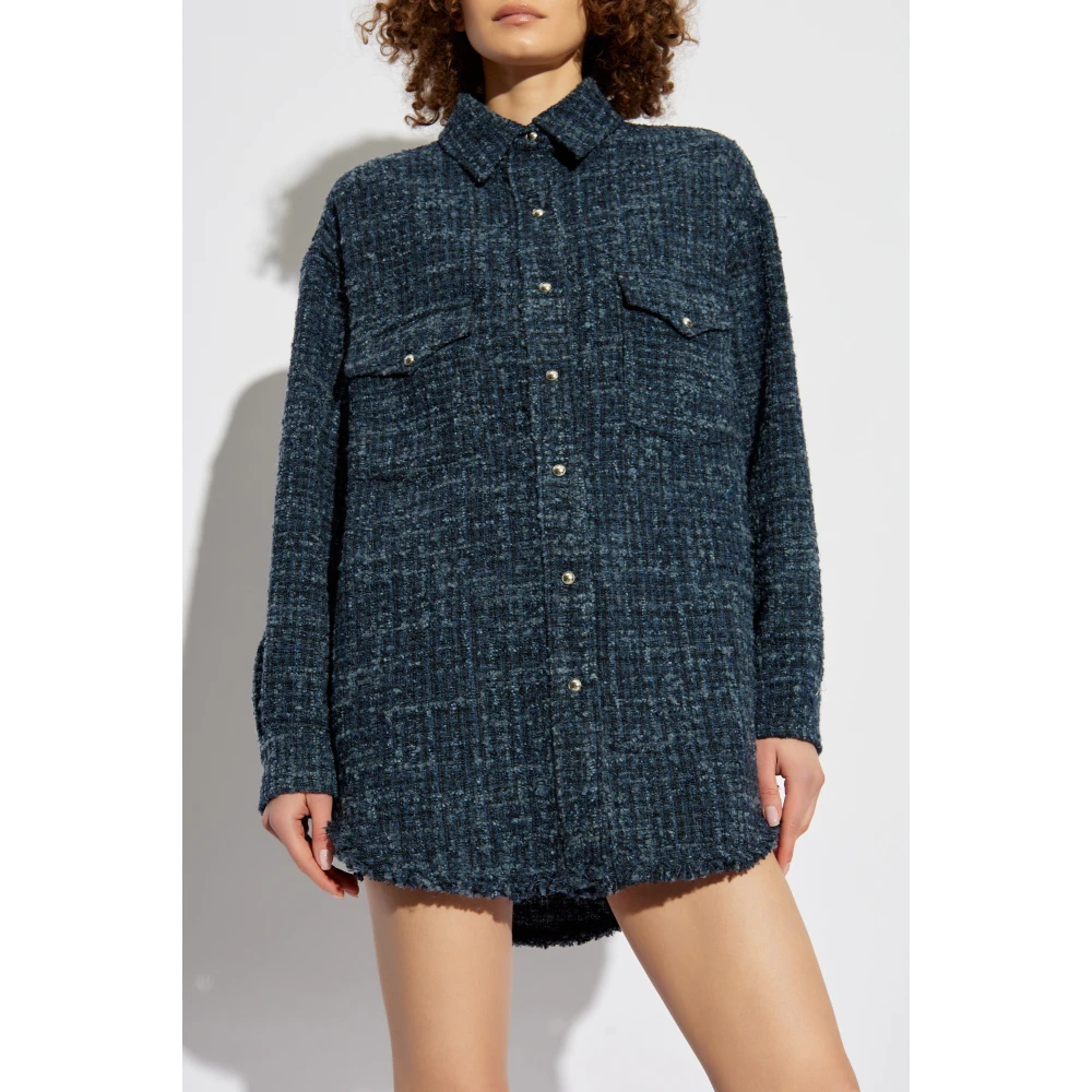 IRO Shirt Binna Blue Dames