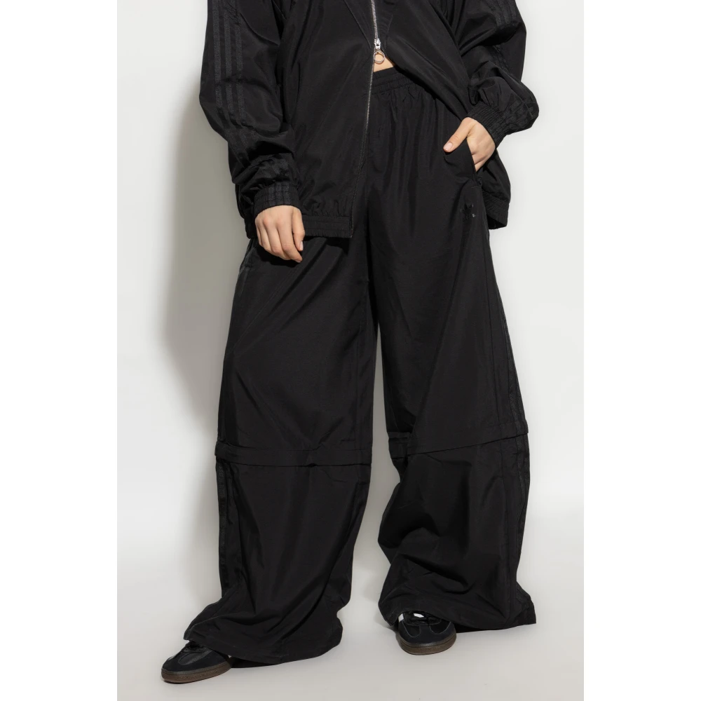 adidas Originals Wijde broek Black Unisex