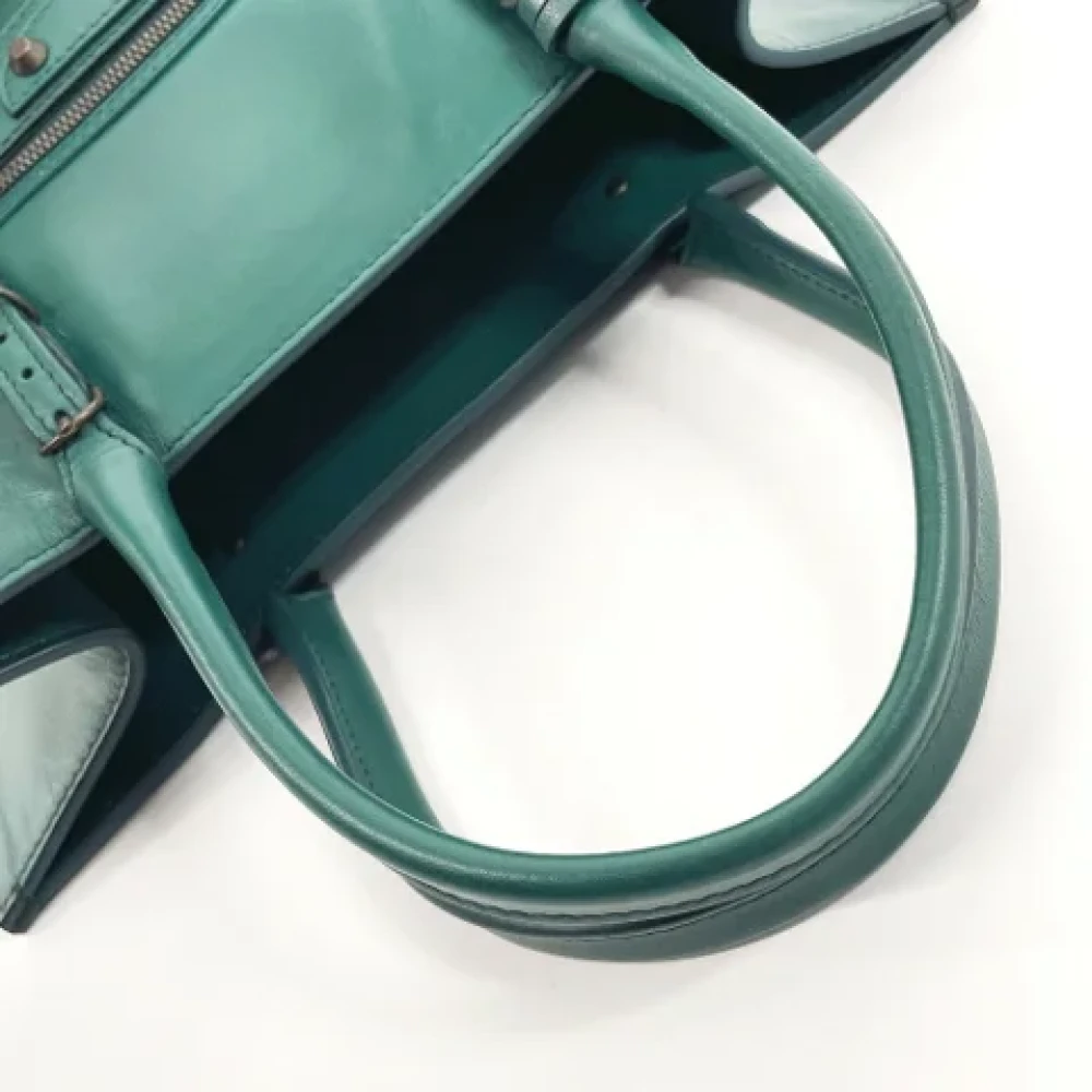 Balenciaga Vintage Pre-owned Leather totes Green Dames