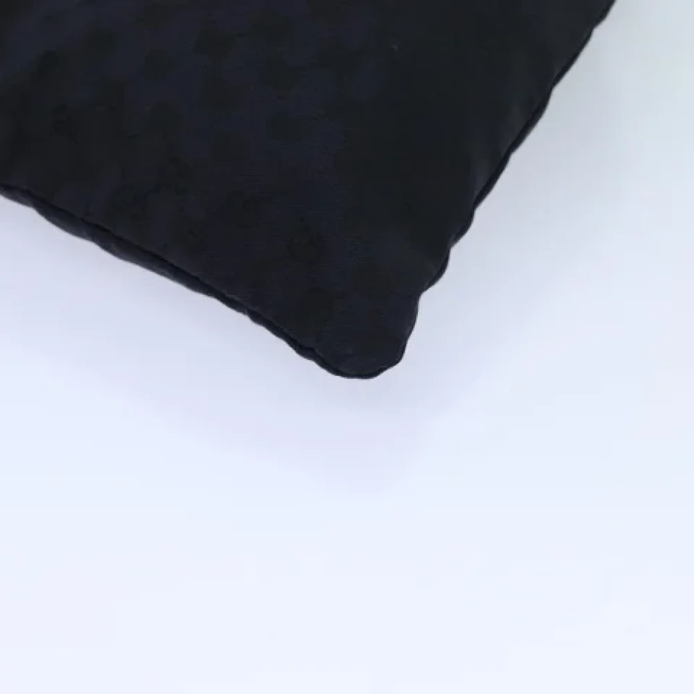 Gucci Vintage Pre-owned Canvas pouches Black Dames
