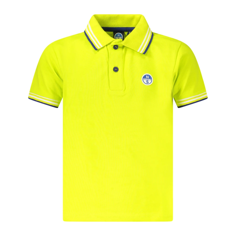 North Sails Short Sleeve Polo - Male - Kids Short Sleeve T-Shirts - Yellow - 10 Y - Kids