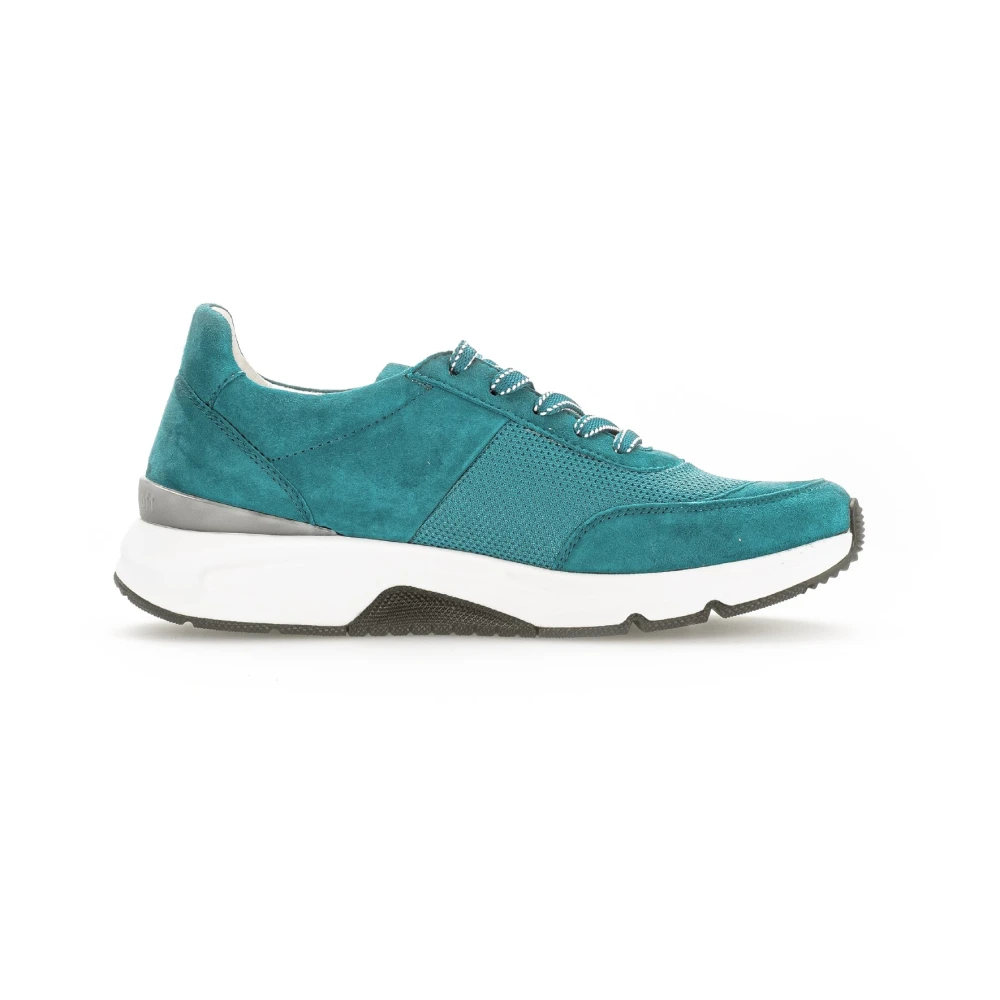 Gabor Dames Wandelsneaker Dames Schoenen Blauw