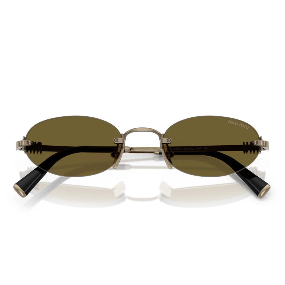 Miu Miu Mu A54s Sunglasses - Female - Sunglasses - Yellow - 51 Mm - Accessories - Image 6