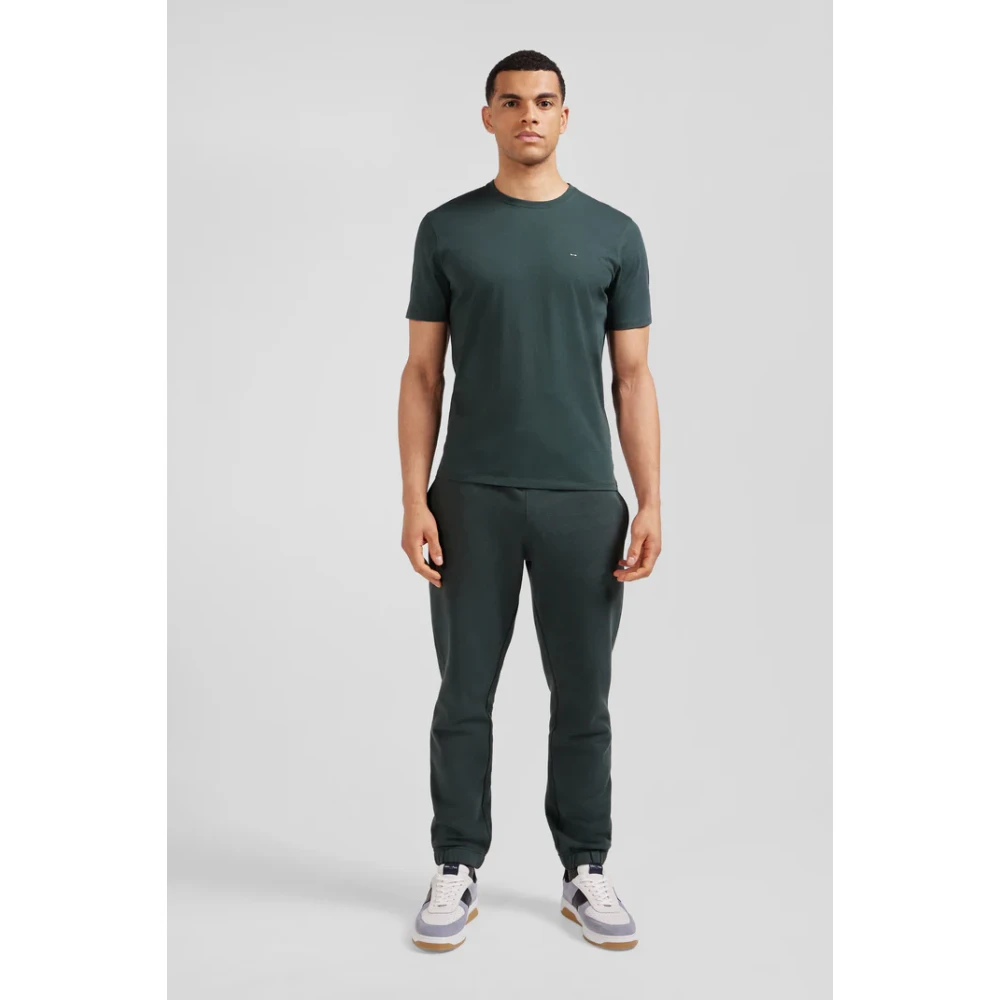 Eden Park T-shirt met korte mouwen van katoen Green Heren