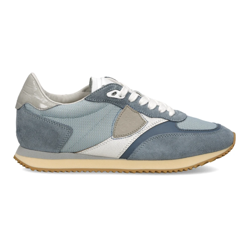 Philippe Model Women's Blue Sneakers, 6 Uk, Blville Running