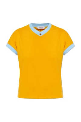 Stretch T-shirt i bomullsjersey