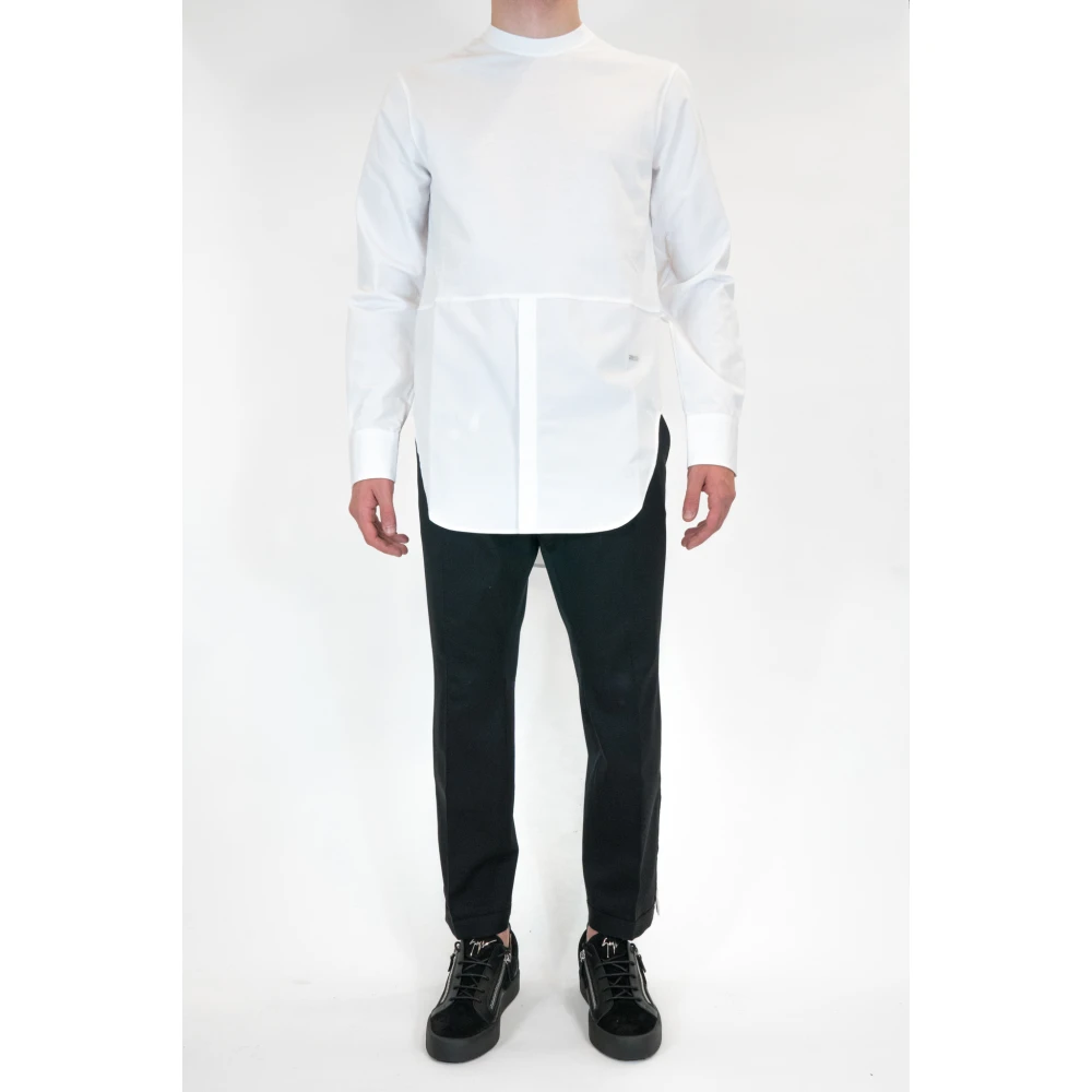 Dsquared2 Wit Katoenen T-Shirt White Heren
