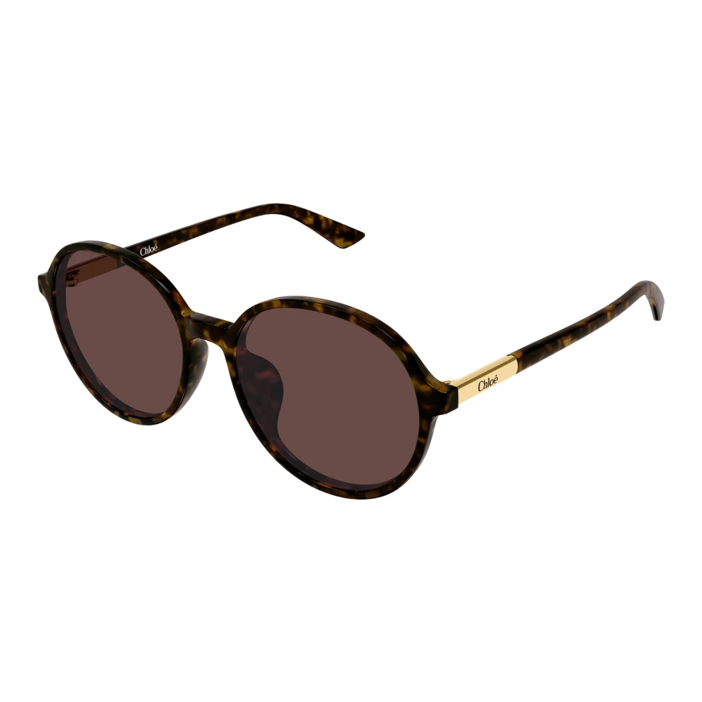 Chloé Women's Brown Round Sunglasses - Sunglasses - 57 Mm - Accessories