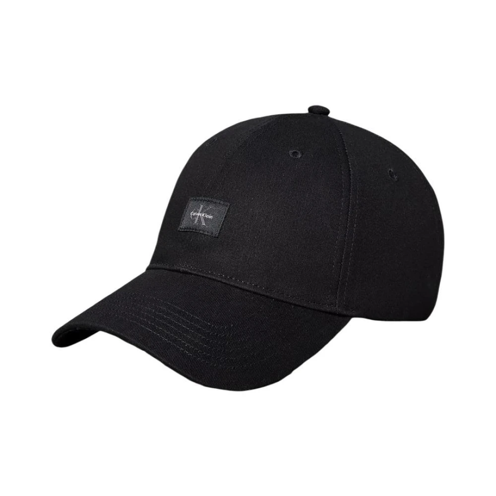 Calvin Klein Men's Black Hats & Caps, One Size, Cotton Baseball Cap