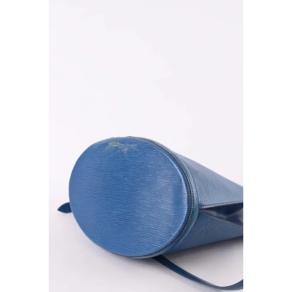 Louis Vuitton Vintage Pre-owned Leather louis-vuitton-bags Blue Dames