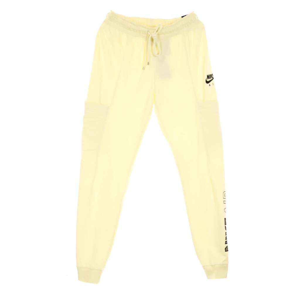 Nike Comfortabele Fleece Trainingsbroek Sportkleding White Dames