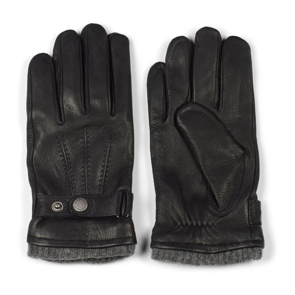 Schwarze Lederhandschuhe Premium Qualität - Howard London - Modalova